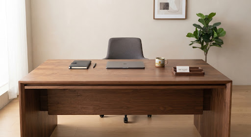 Executive Walnut Desk