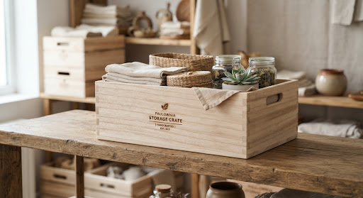 Premium Paulownia Crate