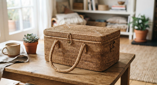 Woven Handle Box