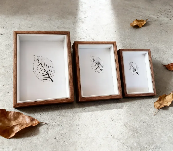 3-Piece Desktop Photo Frame Set gallery image 2