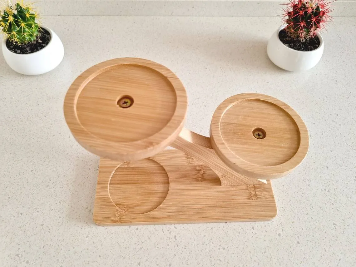 Custom Wooden Plant Stand gallery image 1