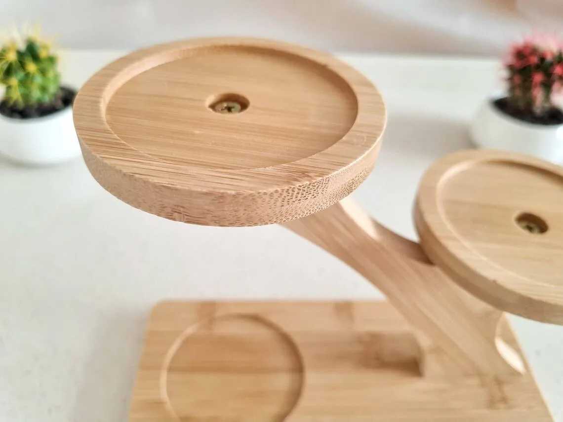 Custom Wooden Plant Stand gallery image 3
