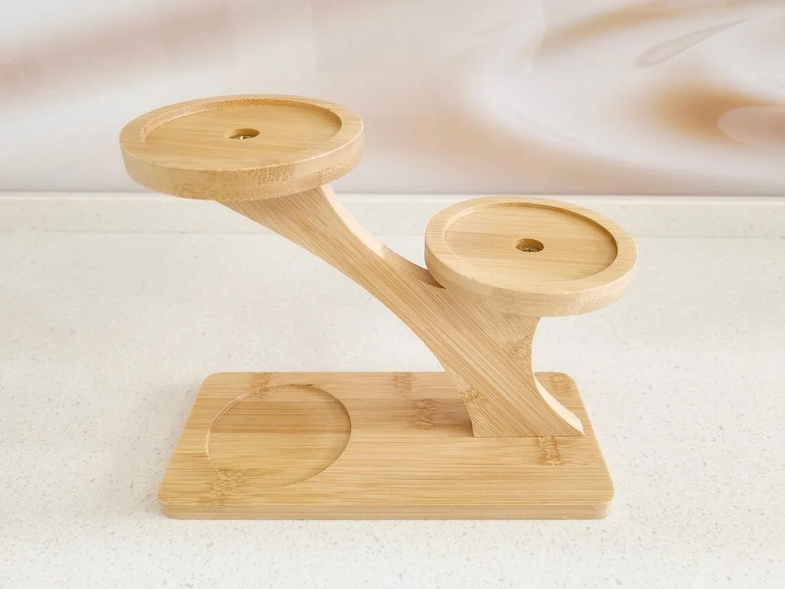 Custom Wooden Plant Stand gallery image 5