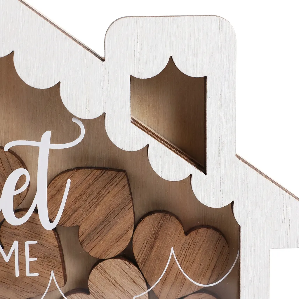 Heart-Shaped Wooden Memory Box gallery image 3
