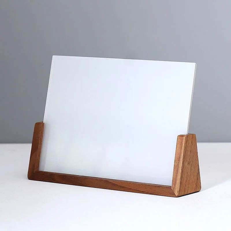 U-Shaped Wooden Frame with Acrylic Stand gallery image 1