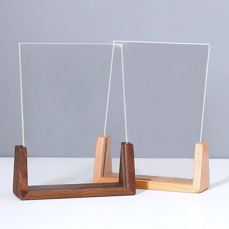 U-Shaped Wooden Frame with Acrylic Stand gallery image 2