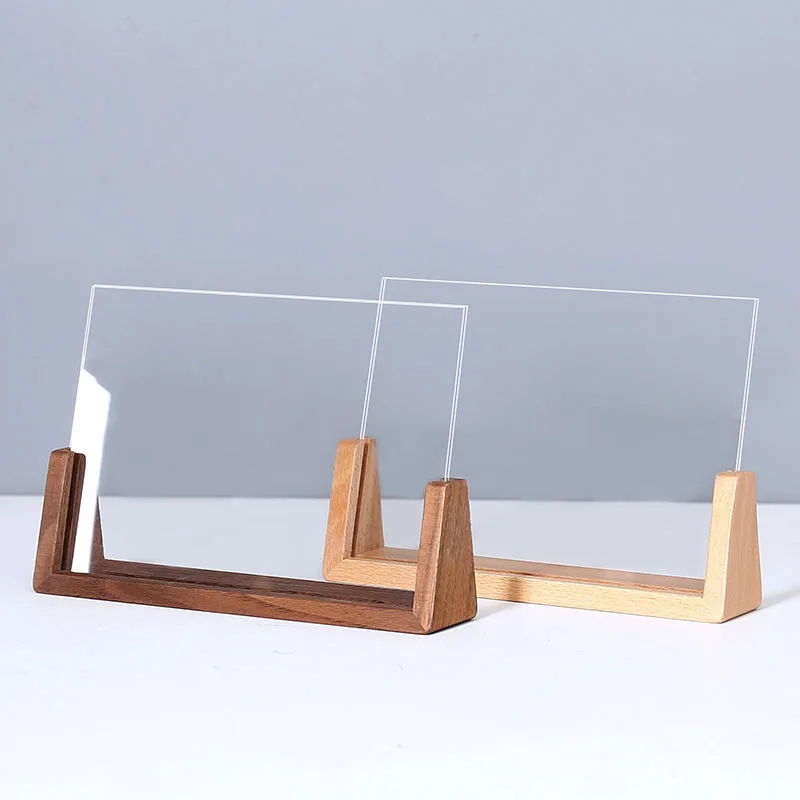 U-Shaped Wooden Frame with Acrylic Stand gallery image 4