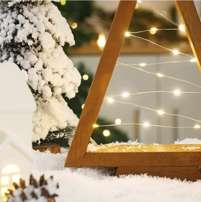 factory-produced Wooden Tabletop Christmas Tree gallery image 3