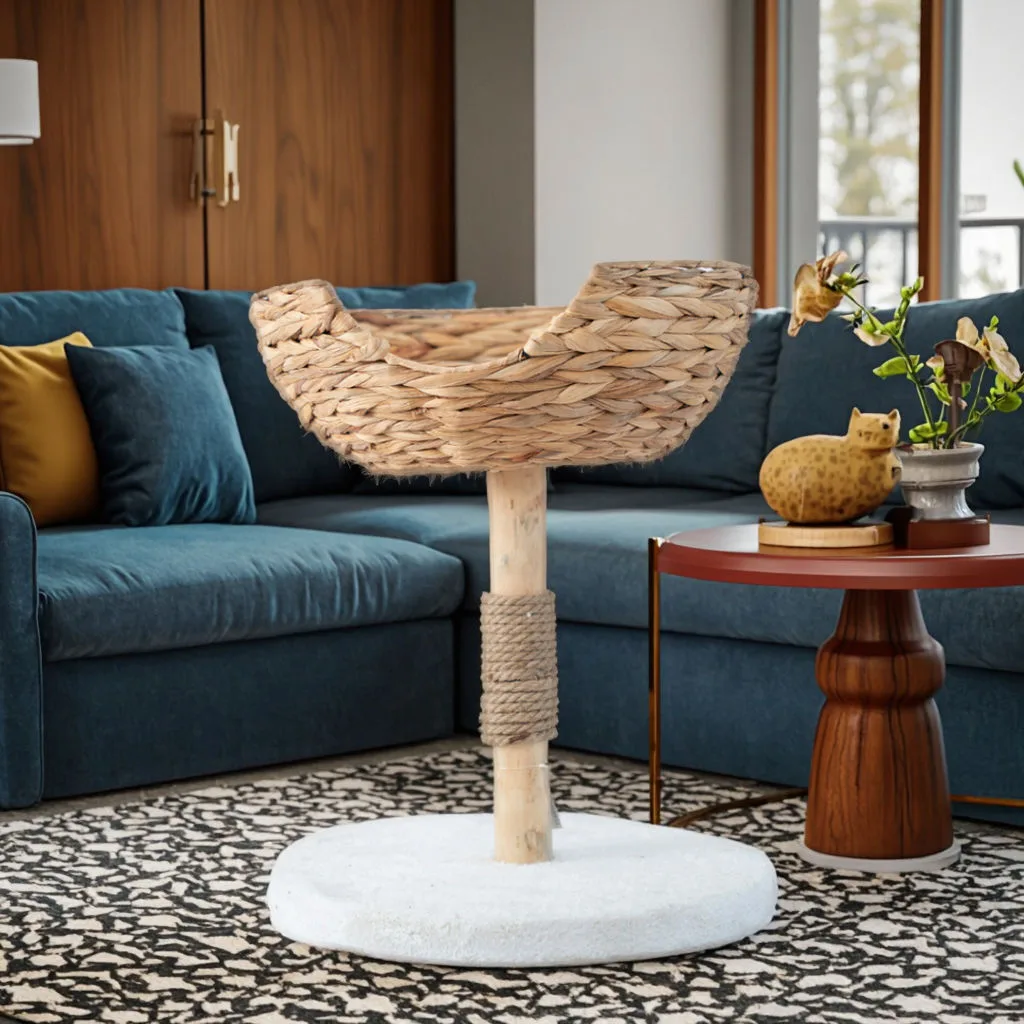Custom Natural Wood Cat Climbing Tree gallery image 6