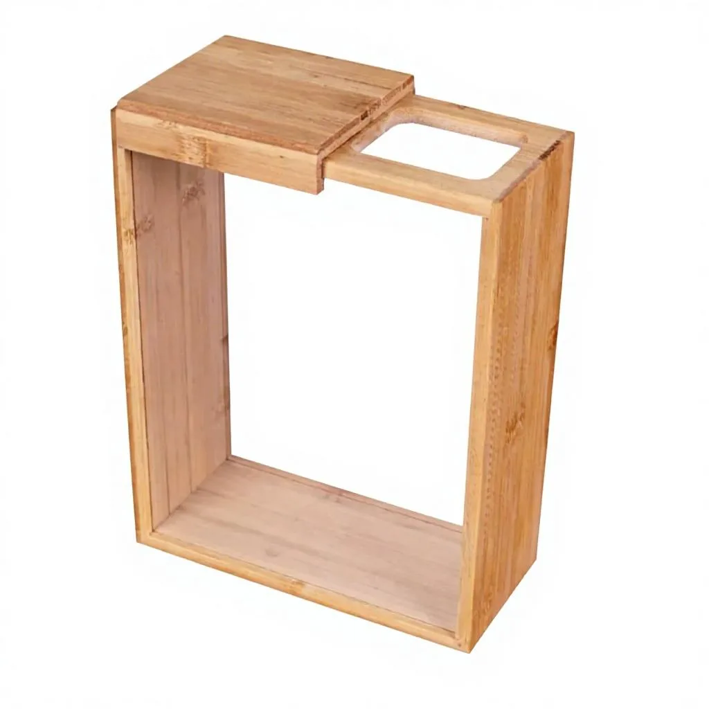 Foldable Bamboo Rice Storage Dispenser product view 2