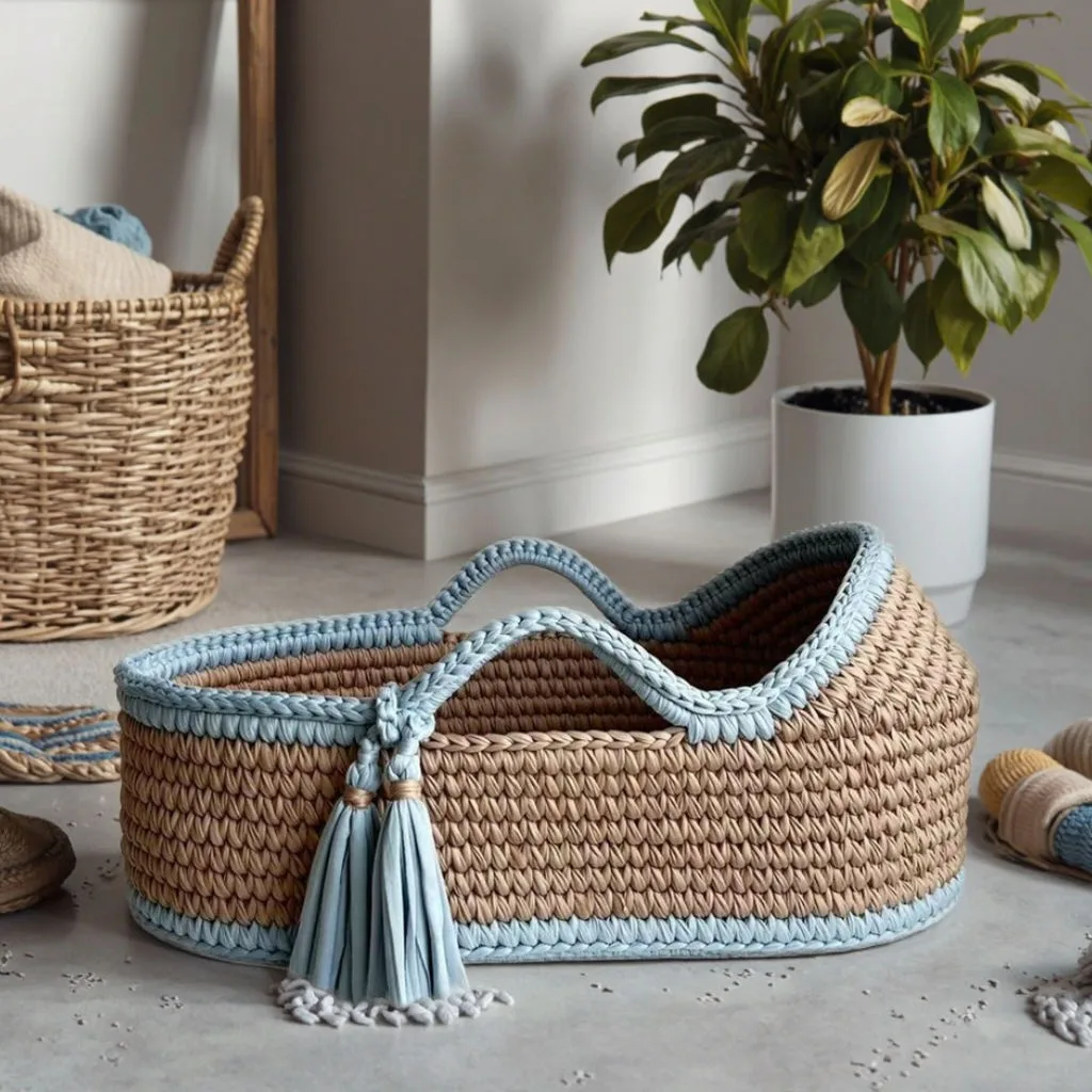 Moses Basket Newborn Portable Crib product view 5