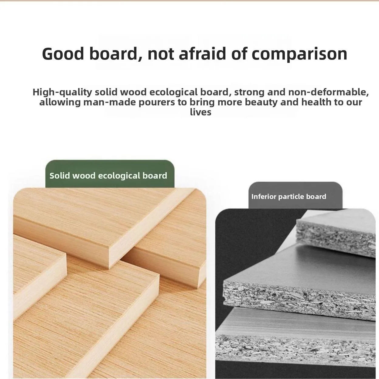 Solid Wood Pegboard Display Shelf gallery image 4