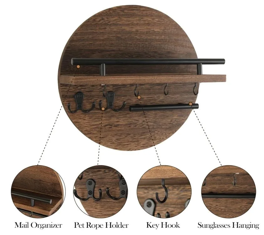 Wall-Mounted Key & Tool Storage Rack gallery image 5