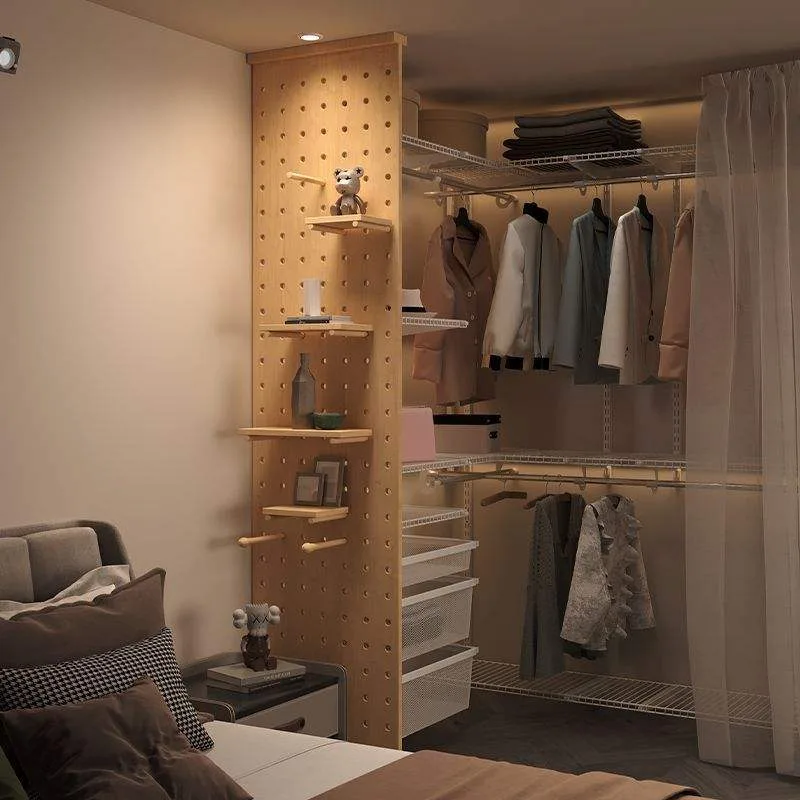Wall-Mounted Pegboard Room Divider for wholesale and private label