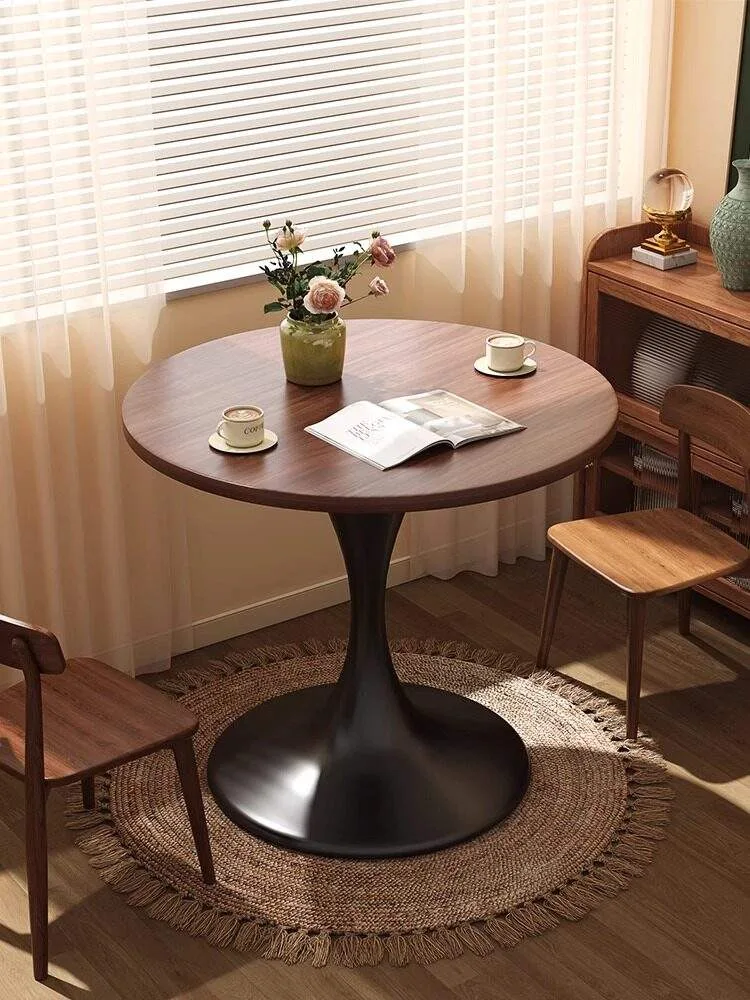 Compact Modern Solid Wood Coffee Table gallery image 1