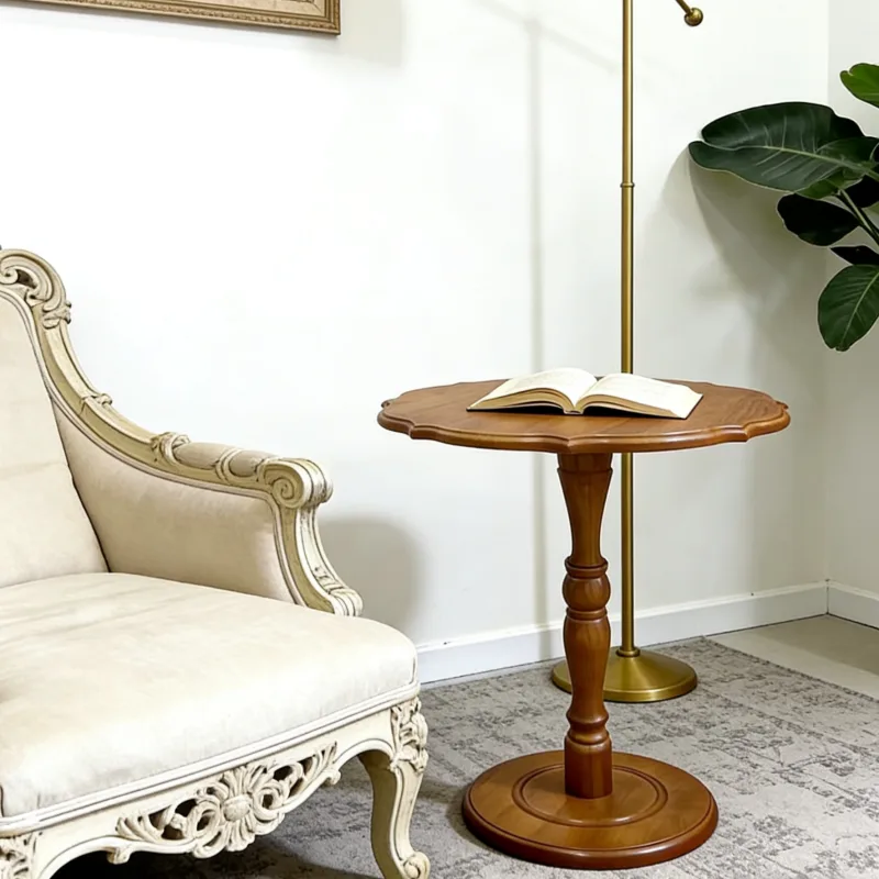 Mid-Century Extendable Antique Coffee Table gallery image 2