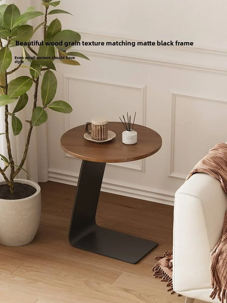 Modern Mid-Century Coffee Table with Beech Top gallery image 2