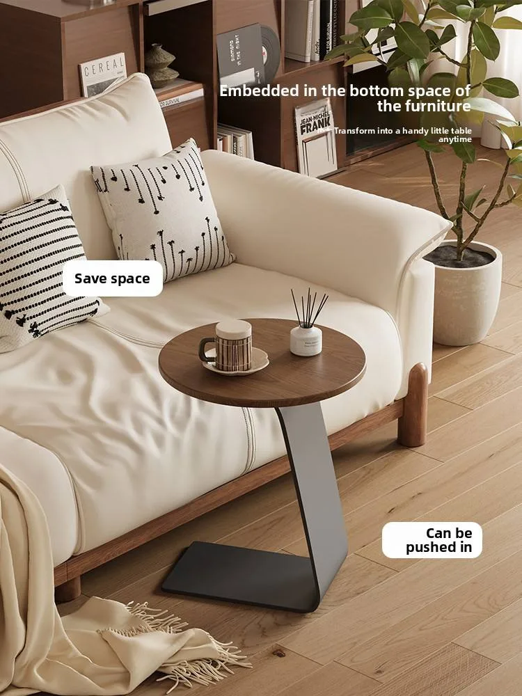 Modern Mid-Century Coffee Table with Beech Top gallery image 5