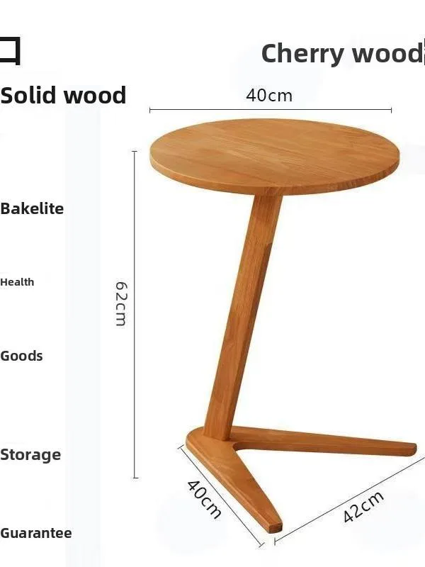 Rubberwood Multi-Functional Mobile Tea Table gallery image 4