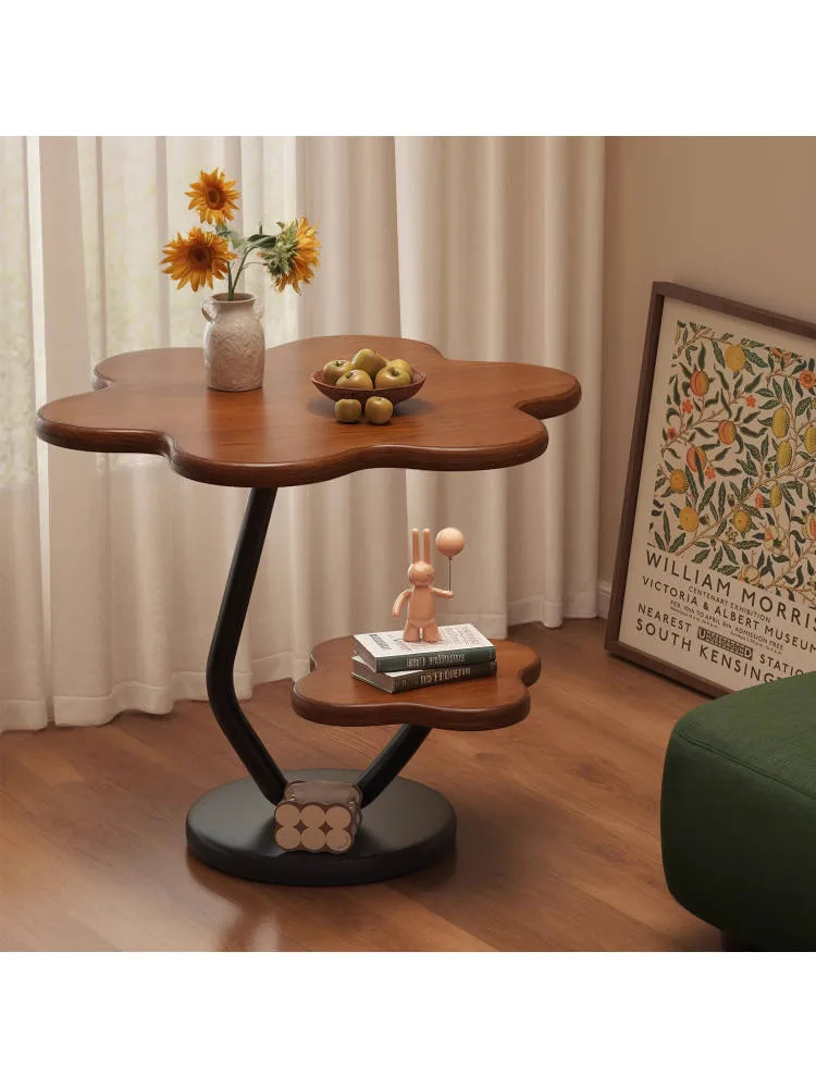 Small Antique-Style Coffee Table with Shelf for wholesale and private label